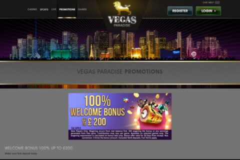 VegasParadise casino kampanjer