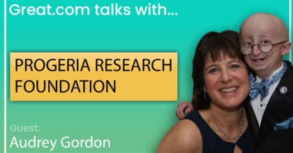 Audrey Gordon & Sam Progeria Research Foundation