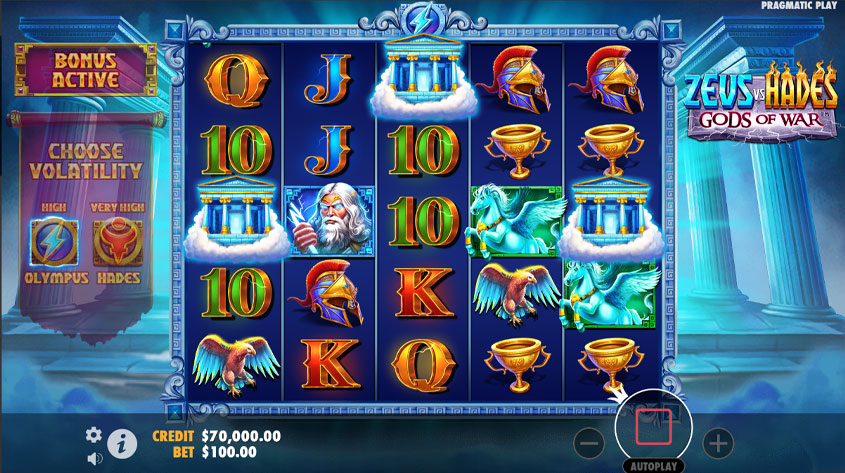 Zeus vs Hades - Gods of War Demo - Play Free Slots at Great.com