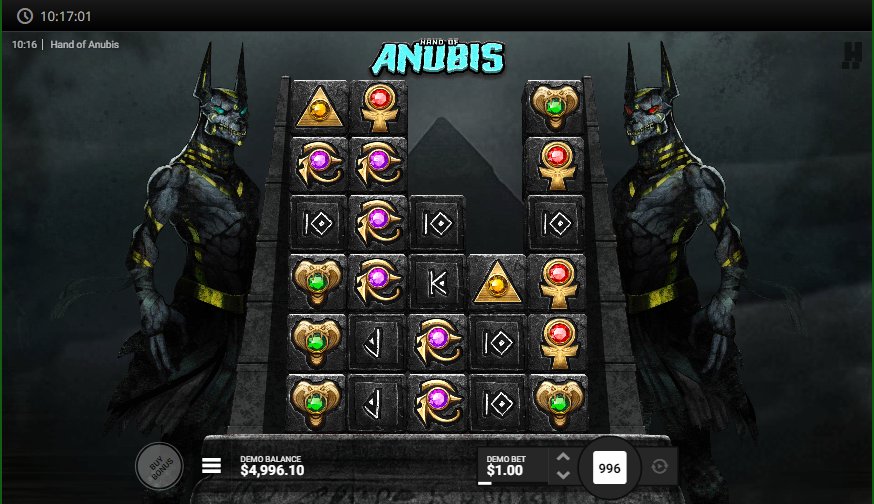 Hand of Anubis Demo - Play Free Slots at Great.com