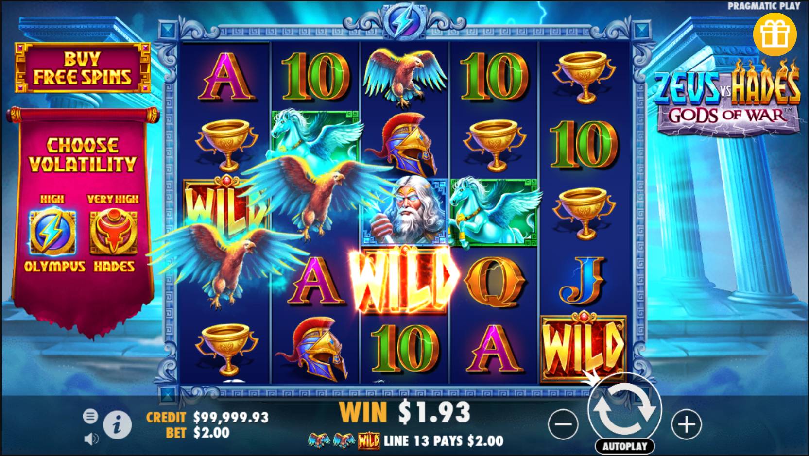 Zeus vs Hades - Gods of War Slot - Good & Bad Version, Demo Play & RTP