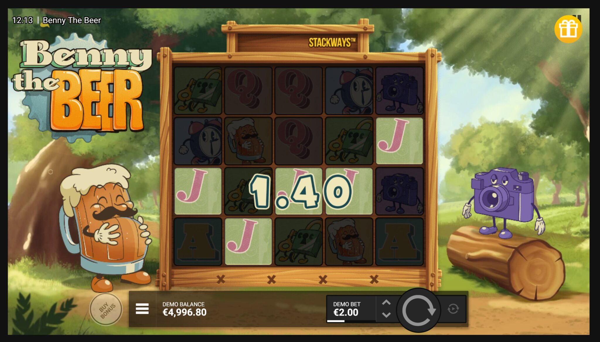 Benny The Beer Slot - Good & Bad Version, Demo Play & RTP