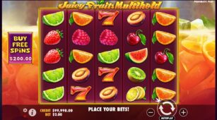 Juicy Fruits Multihold demo play free 3