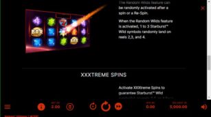 Starburst Xxxtreme demo play free 2