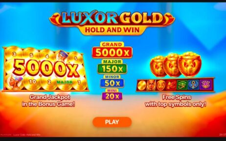 Luxor Gold Hold And Win