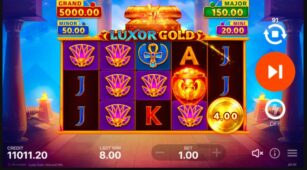 Luxor Gold Hold And Win demo play free 2