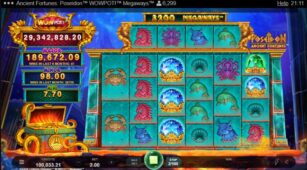 Ancient Fortunes Poseidon Wowpot Megaways demo play free 2