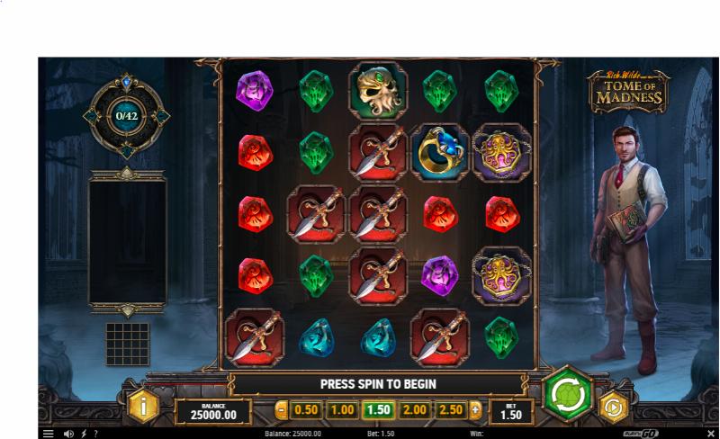 Tome Of Madness Demo - Play Free Slots at Great.com