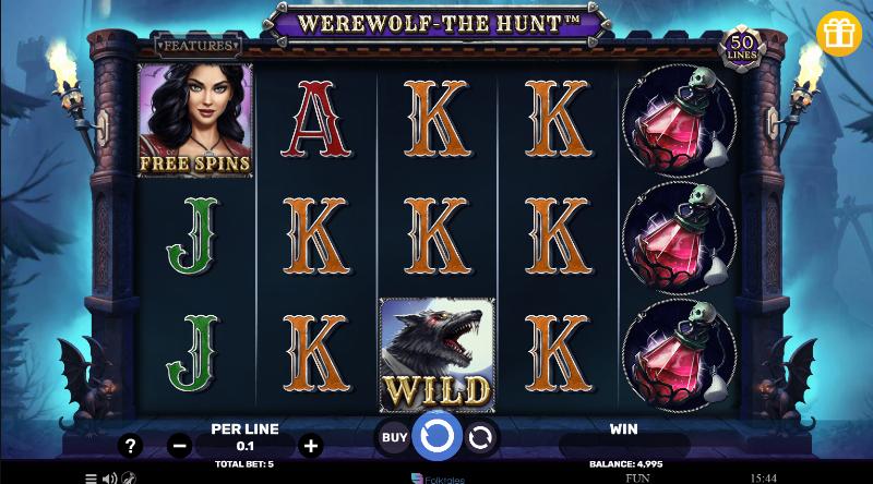 Werewolf - The Hunt Demo - Play Free Slots at Great.com