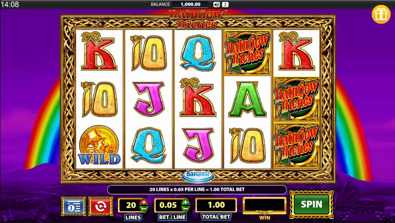 Rainbow Riches Rainbow Reveal slot