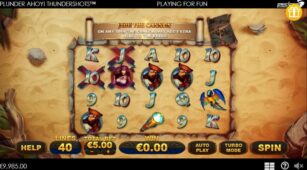 Plunder Ahoy! Thundershots demo play free 3