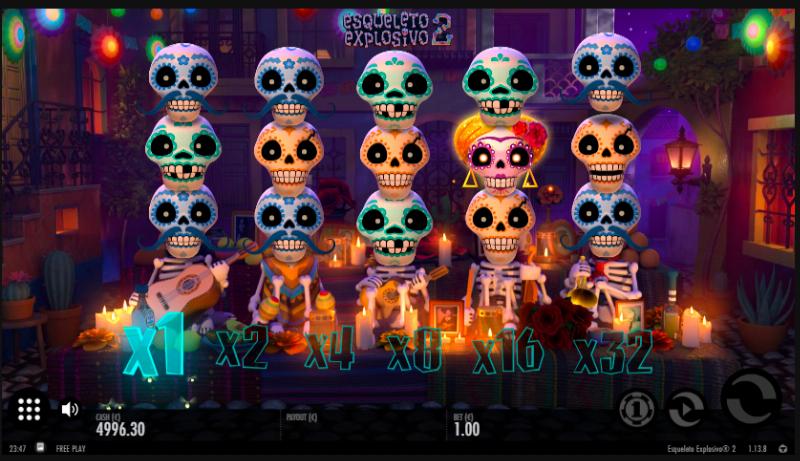 Esqueleto Explosivo 2 Demo - Play Free Slots at Great.com