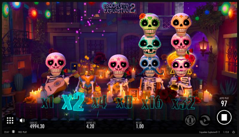 Esqueleto Explosivo 2 Demo - Play Free Slots at Great.com