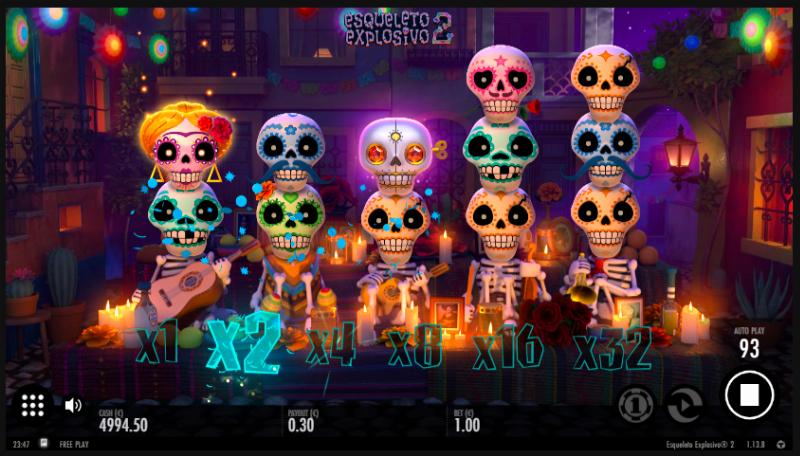 Esqueleto Explosivo 2 Demo - Play Free Slots at Great.com