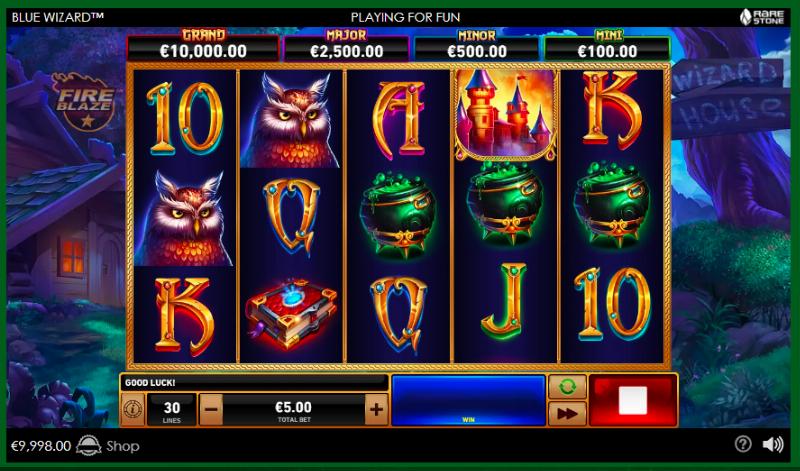 Blue Wizard Demo - Play Free Slots at Great.com