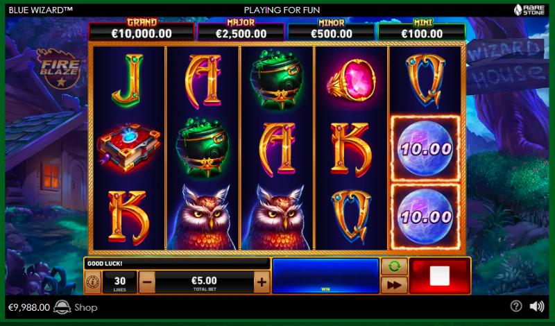 Blue Wizard Demo - Play Free Slots at Great.com