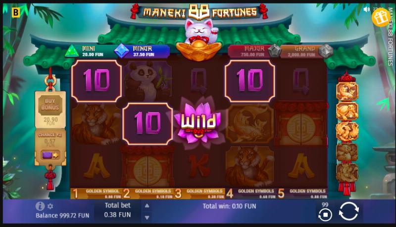 Maneki 88 Fortunes Demo - Play Free Slots at Great.com