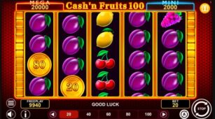 Cash’n Fruits 100 Hold & Win demo play free 0