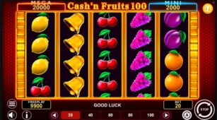 Cash’n Fruits 100 Hold & Win demo play free 1