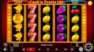 Cash’n Fruits 100 Hold & Win demo play free 2