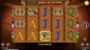 Eye Of Horus Rise Of Egypt demo play free 1