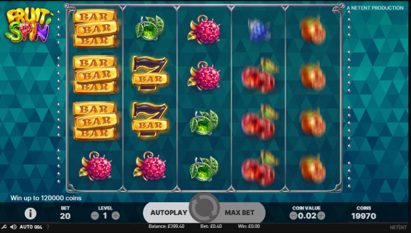 Fruit Spin Demo - Play Free Slots at Great.com