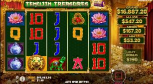 Temujin Treasures demo play free 3