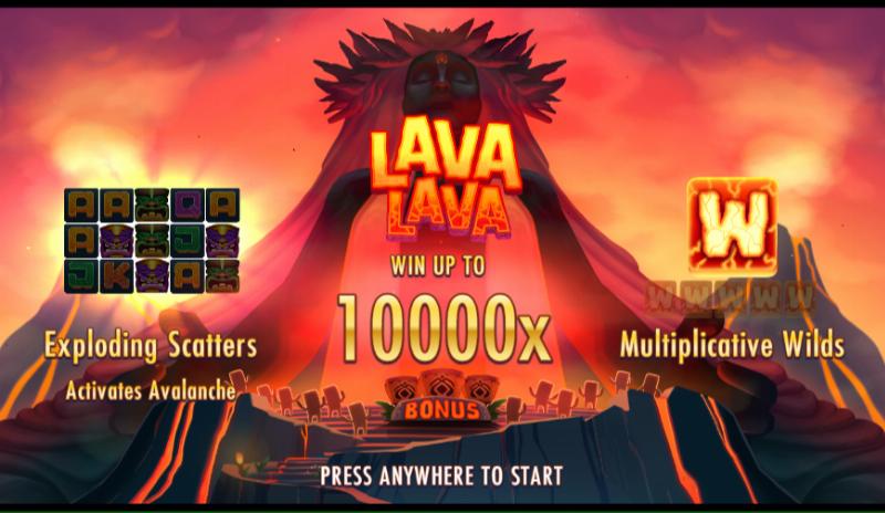 Lava Lava Slot - Good & Bad Version, Demo Play & RTP