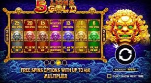 5 Lions Gold max win video 1