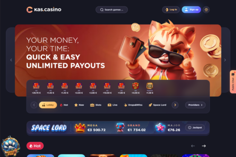 Kas Casino startsidan