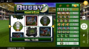 Rugby Penny Roller demo play free 2