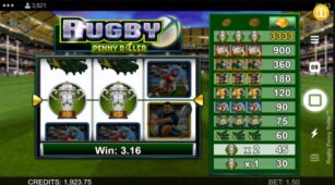 Rugby Penny Roller demo play free 3