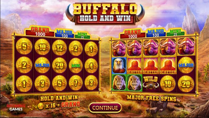 Buffalo Hold And Win Slot - Good & Bad Version, Demo Play & RTP