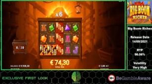 Big Boom Riches max win video 0