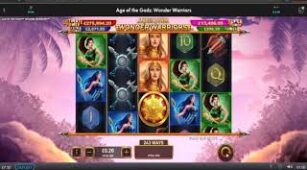 Age Of The Gods Wonder Warriors max win video 0