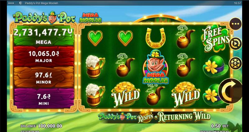 Paddys Pub slot