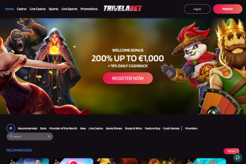 Trivelabet startsidan