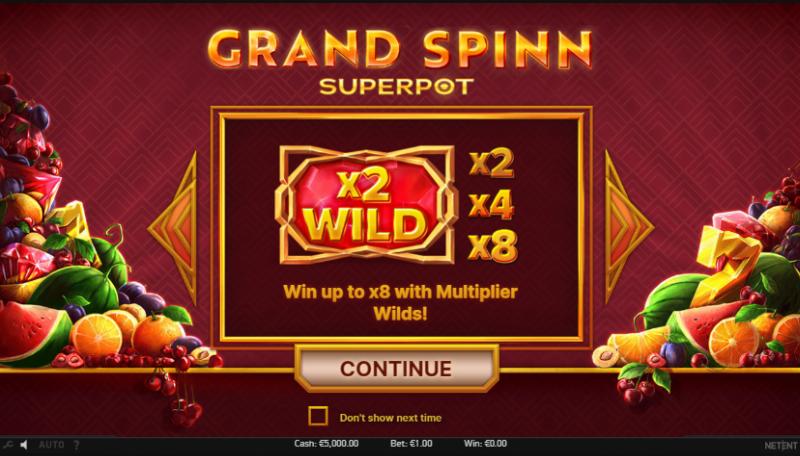 Grand Spinn Superpot