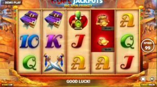 Genie Jackpots Big Spin Frenzy demo play free 1