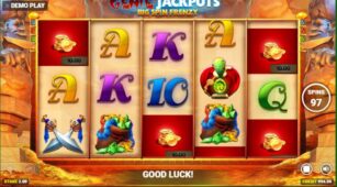 Genie Jackpots Big Spin Frenzy demo play free 3