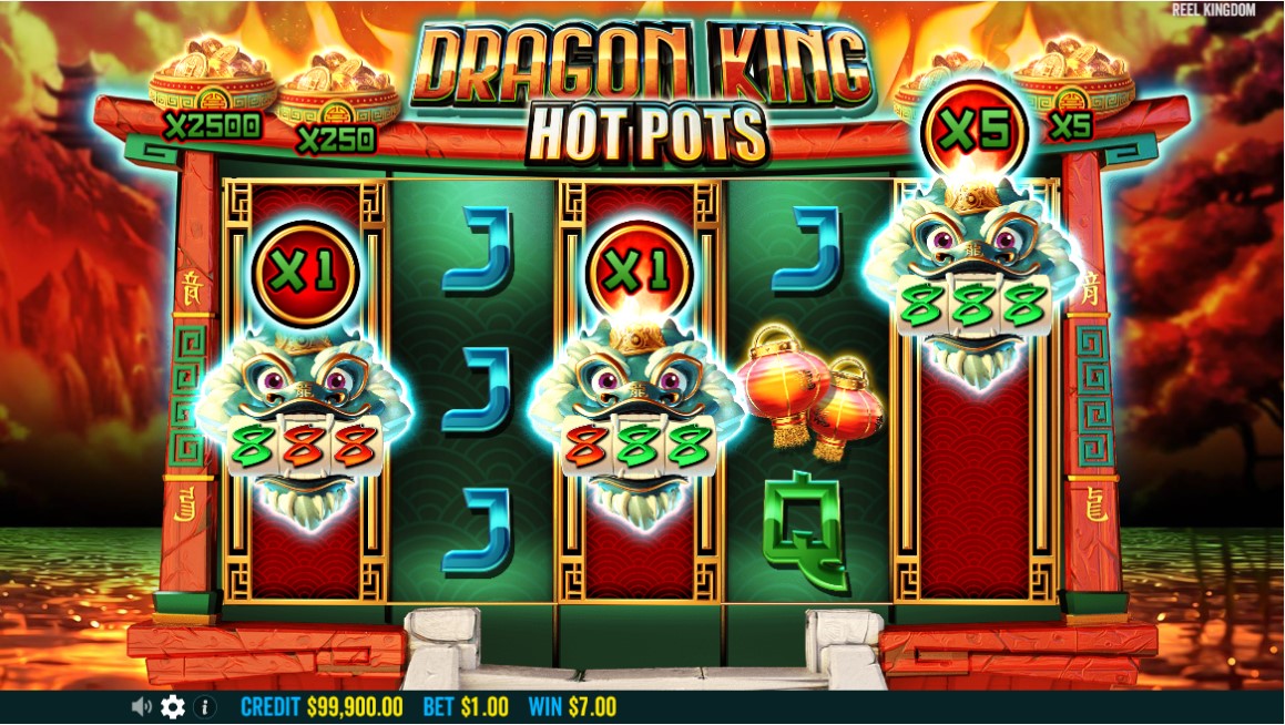 Dragon King Hot Pots Slot - Good & Bad Version, Demo Play & RTP