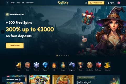 SpellWin startsidan