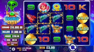 Cosmic Cash demo play free 2