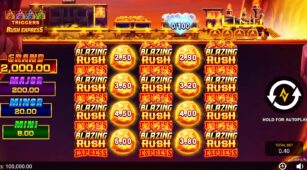 Blazing Rush Express demo play free 0