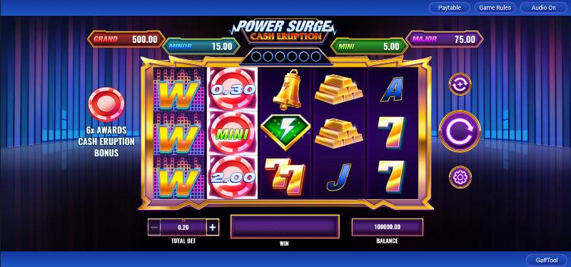Power Surge Cash Eruption