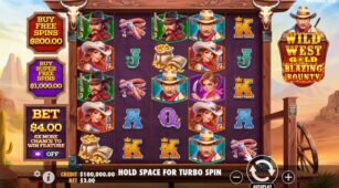 Wild West Gold Blazing Bounty demo play free