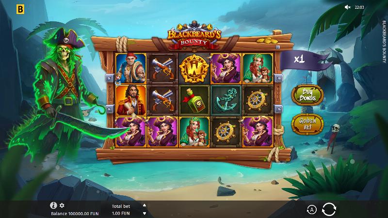 Blackbeard’s Bounty (Bgaming)
