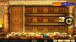 The Golden Vault Of The Pharaohs demo play free 3