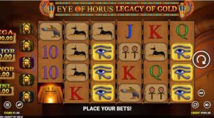 Eye Of Horus Legacy Of Gold demo play free 1