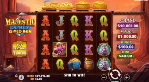 Majestic Express Gold Run demo play free 2